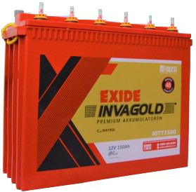 EXIDE IMTT1500 - 150AH